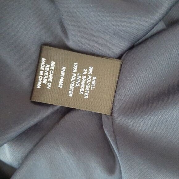 TORRID Mini Textured Fine Knit Skater Dress Navy Sz 6X | 30 - Picture 8 of 9